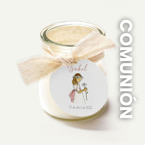 4 Regaos personalizados velas
